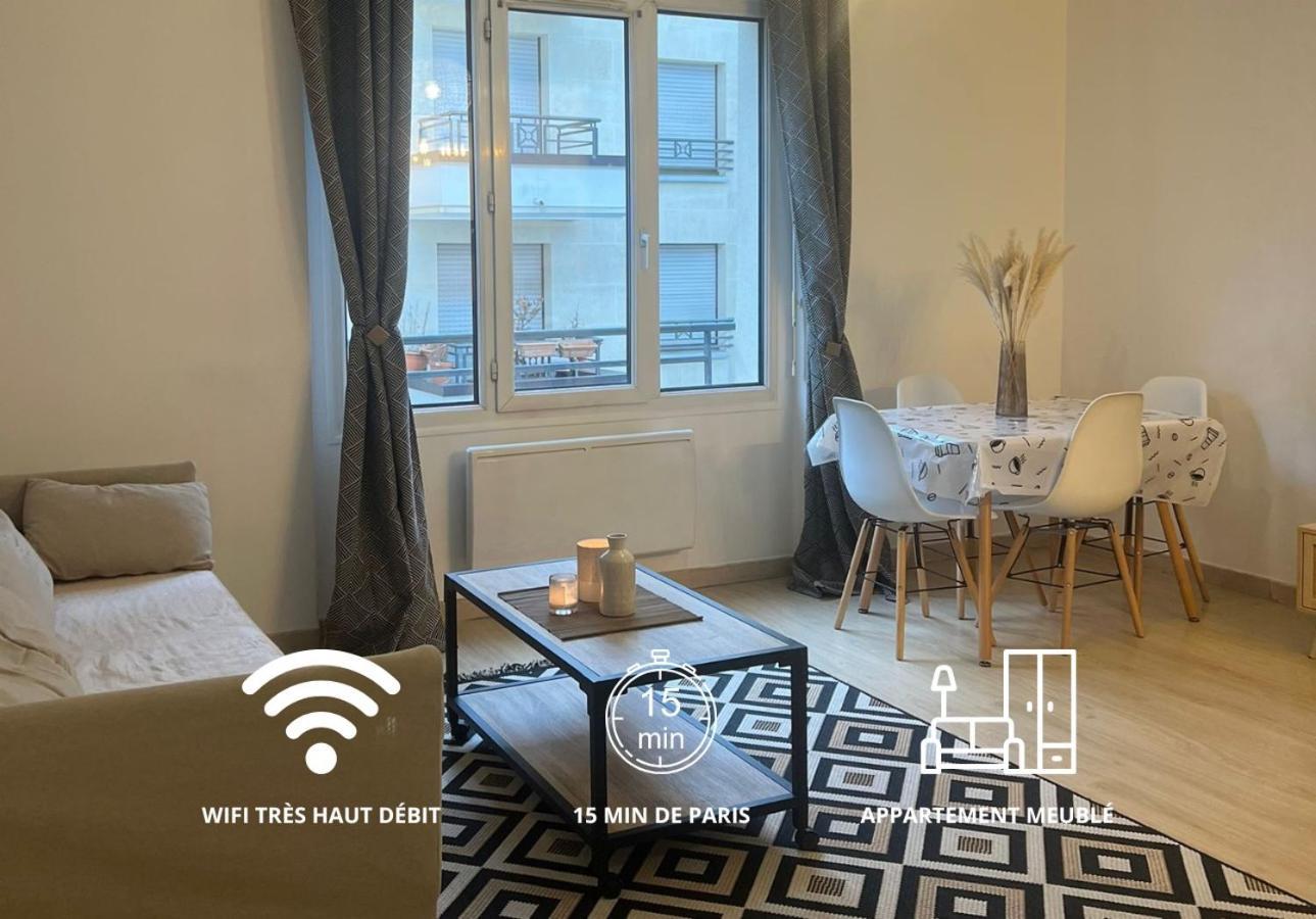 Appartement Lumineux A 2 Pas D'Enghien Montmorency Buitenkant foto